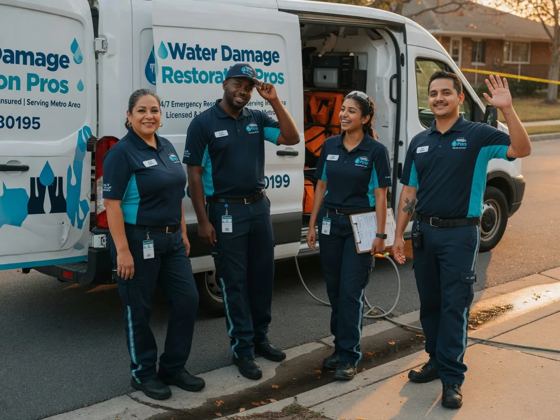 Water Damage Restoration company in Van Vleck, TX