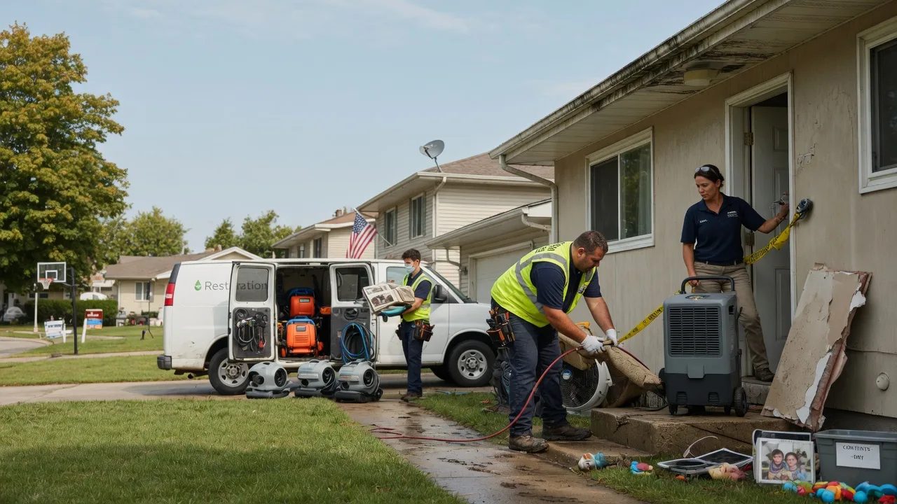 Water Damage Restoration in Van Vleck, TX near me